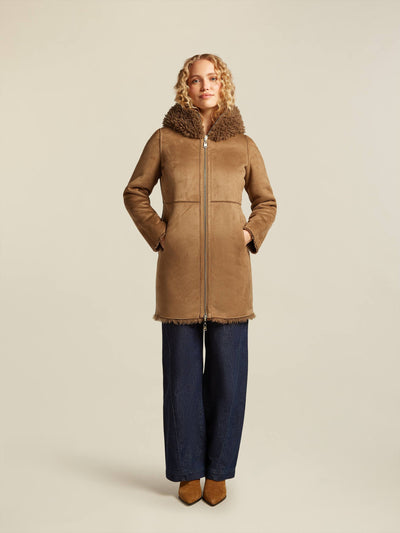 Ember Coat Toffee-Beaumont Coats-Tocca Finita