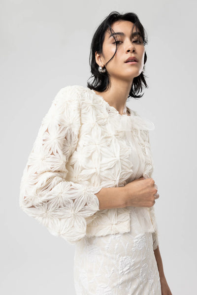 Eva Tulle Jacket-Nadya Tote-Tocca Finita