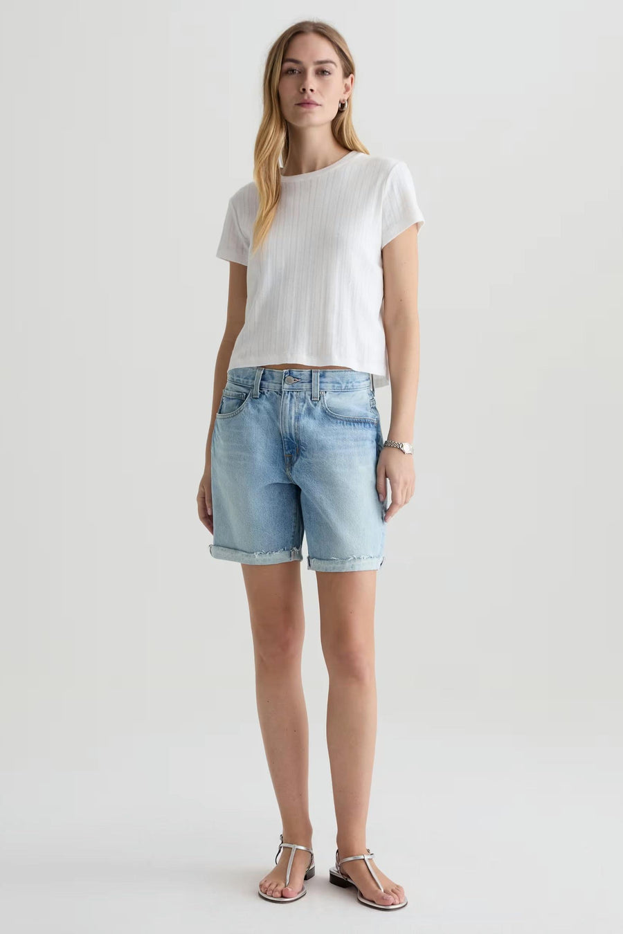 Ex-Boyfriend Short Soft Focus-AG Jeans-Tocca Finita