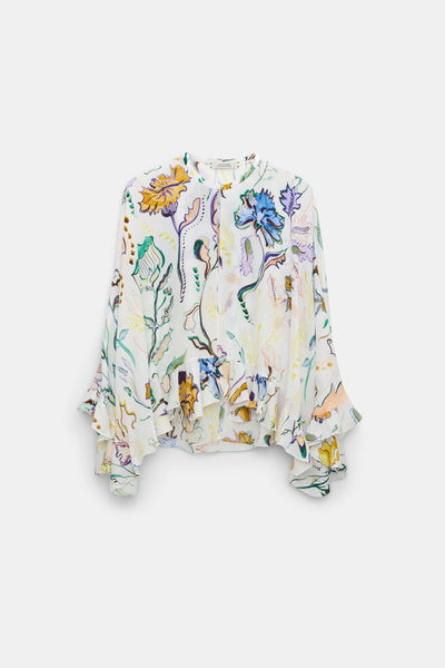 Floral Twist Blouse-Dorothee Schumacher-Tocca Finita