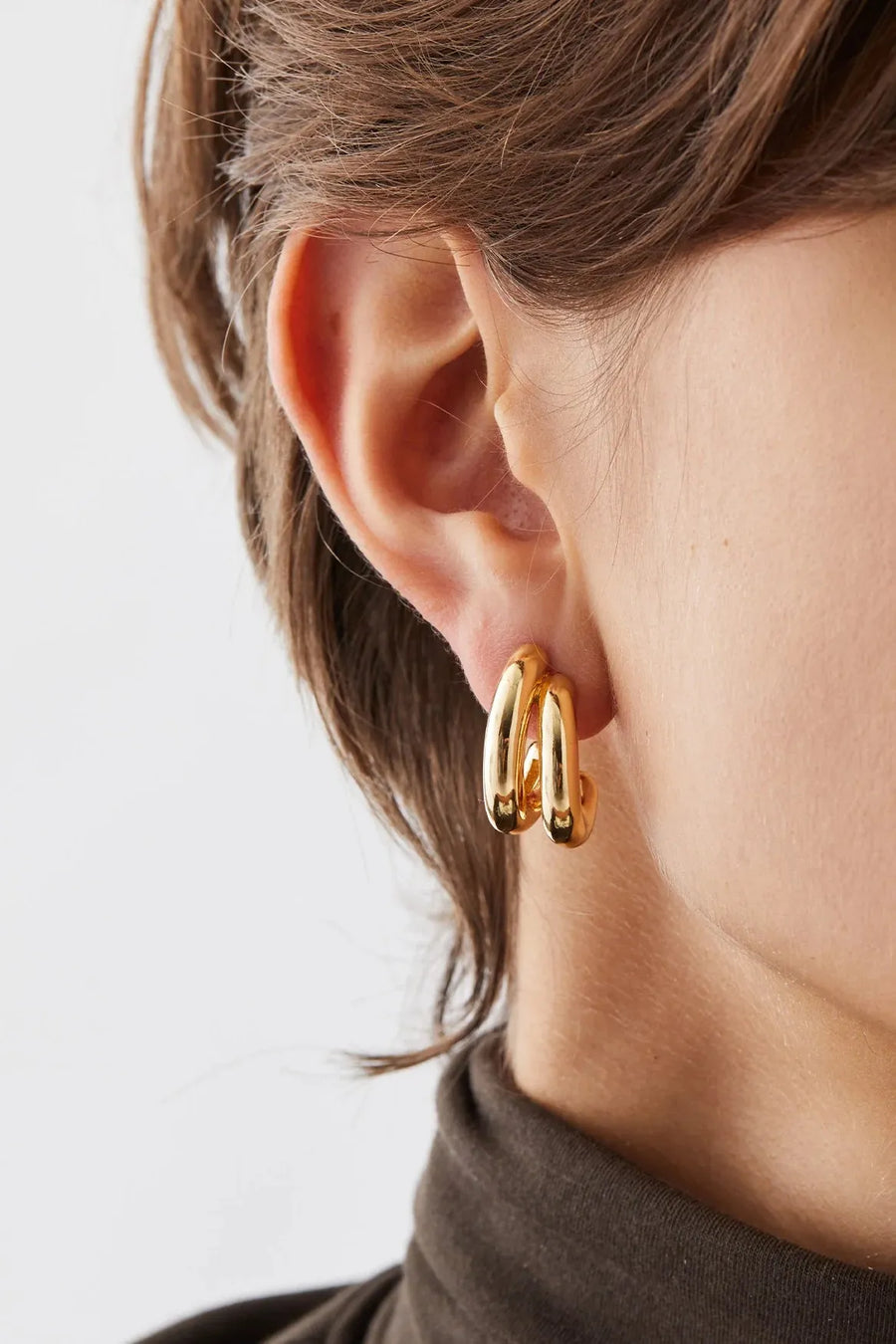 Florence Earring Gold-Jenny Bird-Tocca Finita