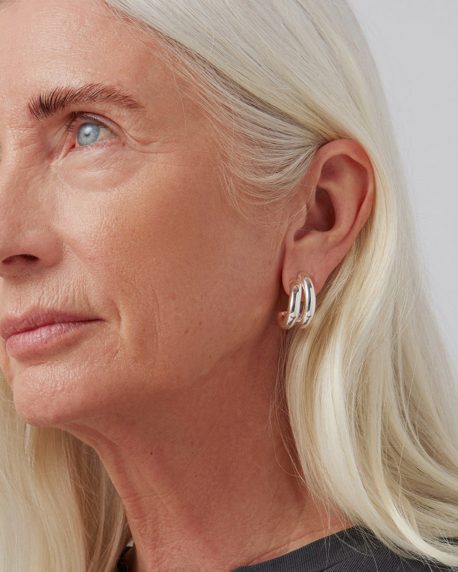 Florence Earrings Silver-Jenny Bird-Tocca Finita