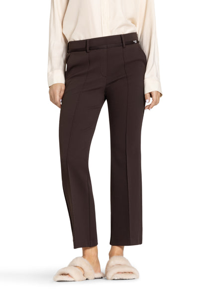 Francoise Cropped Pant Espresso Powder-Cambio-Tocca Finita