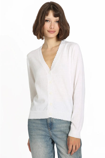 Frayed Cardi-Mini Rose-Tocca Finita