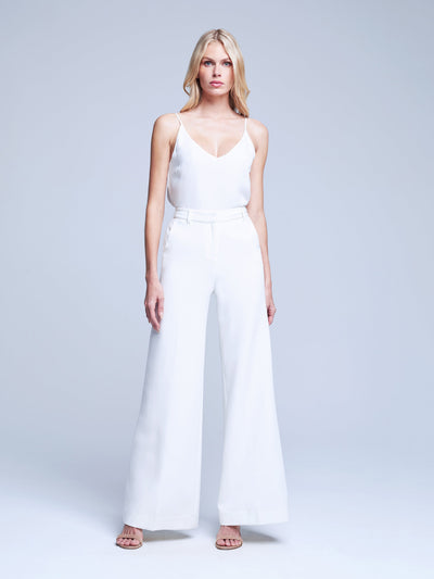 GAVIN WIDE LEG PANT-L'Agence-Tocca Finita