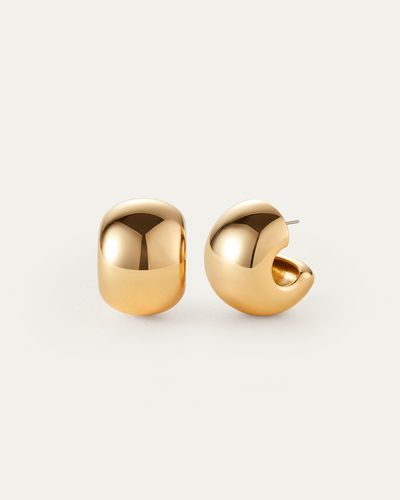 Gemma Hoop Earrings-Jenny Bird-Tocca Finita