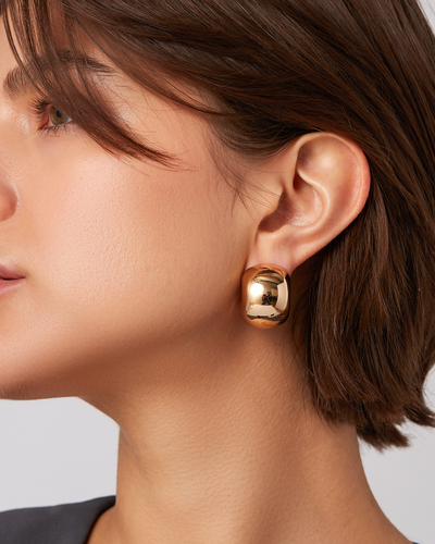 Gemma Hoop Earrings-Jenny Bird-Tocca Finita