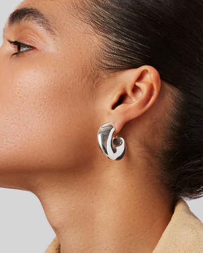Gigi Hoop Earrings-Jenny Bird-Tocca Finita