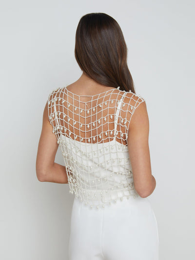 Giulietta Pearl Tank by L'agence-L'Agence-Tocca Finita