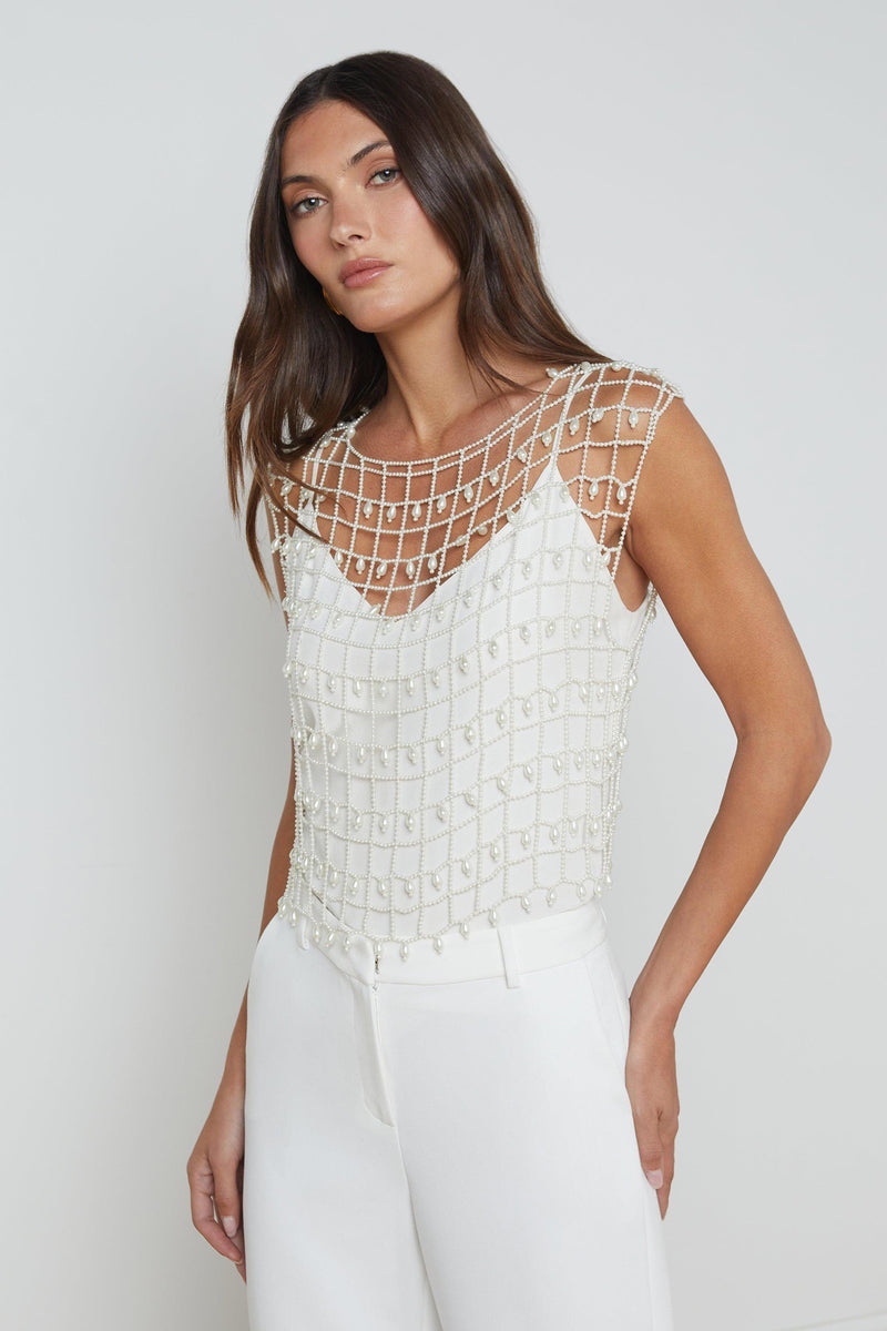 Giulietta Pearl Tank by L&