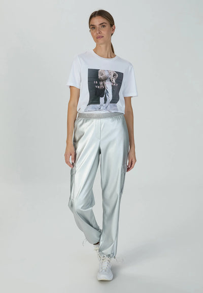 Graphic T-Shirt With Photo Print-Marc Aurel-Tocca Finita