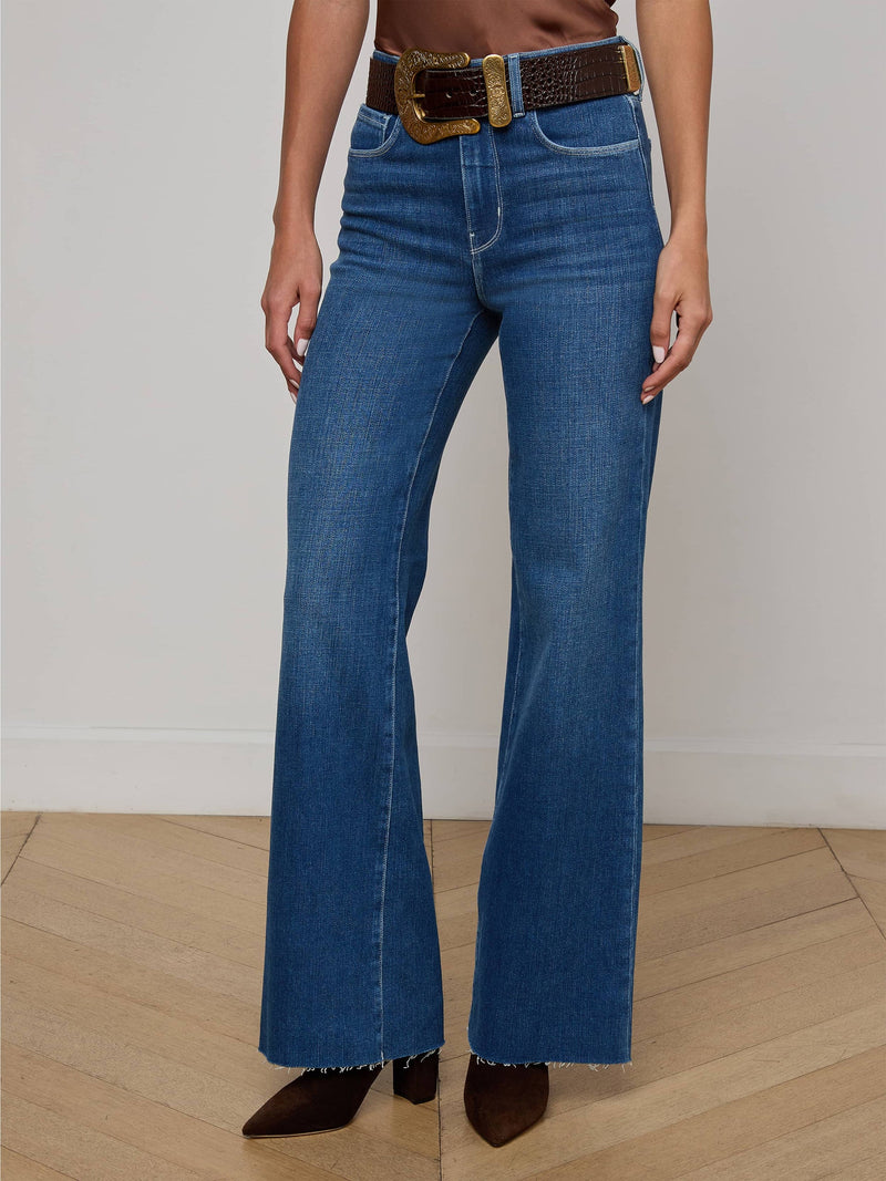 Gwenna Wide-Leg Jean Gage-L&