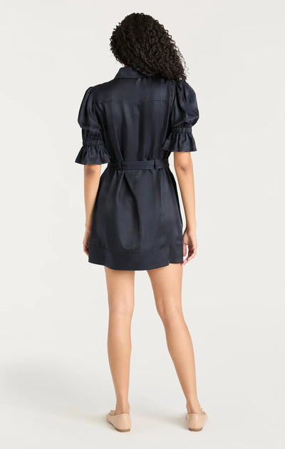 Holly Dress In Navy-Cinq A Sept-Tocca Finita