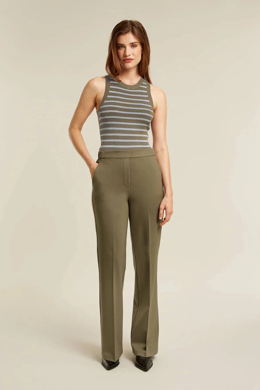 Hope Knitted Pants In Fungi-Beaumont-Tocca Finita