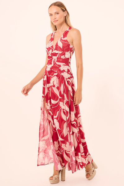 Imogen Dress Cherry Flora-Misa-Tocca Finita