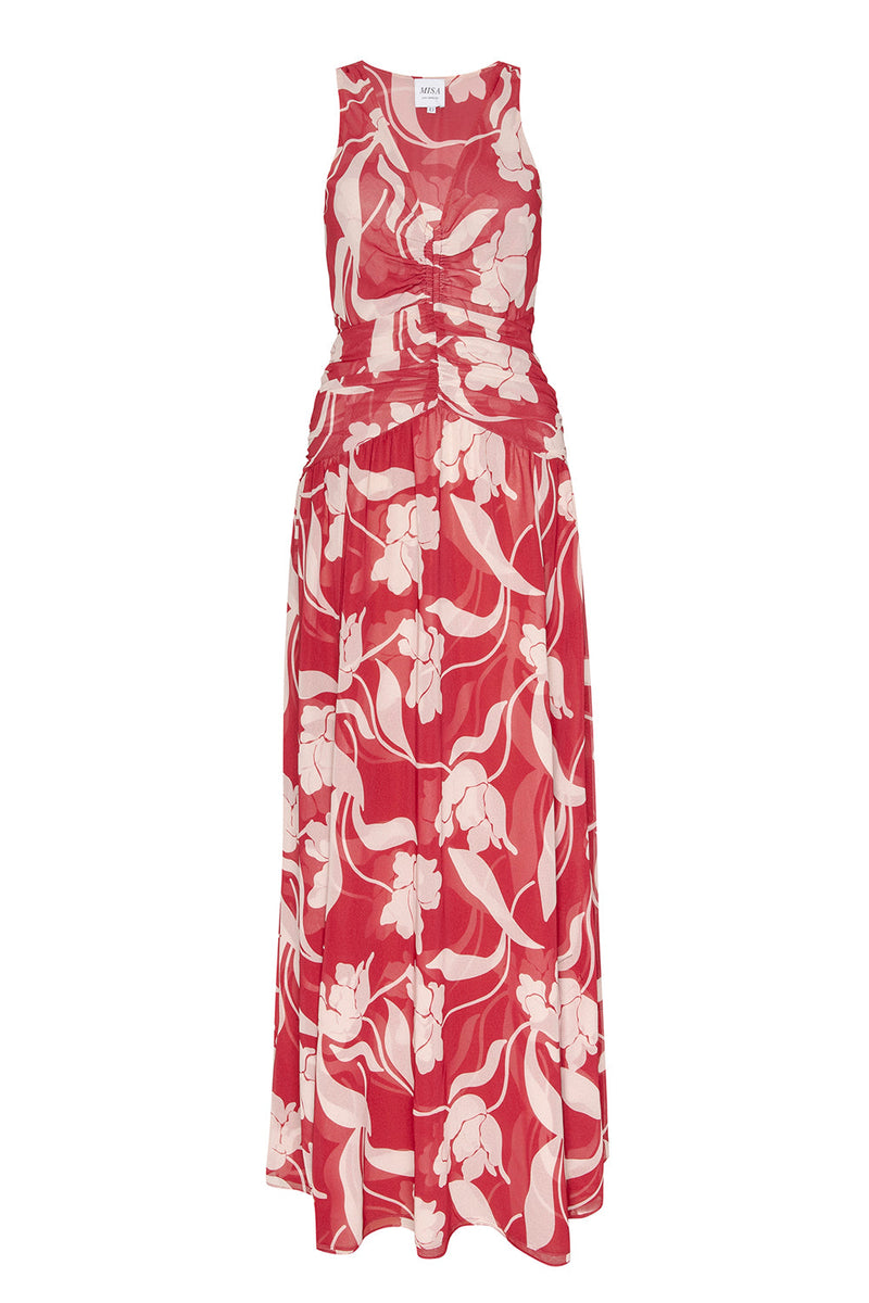 Imogen Dress Cherry Flora-Misa-Tocca Finita