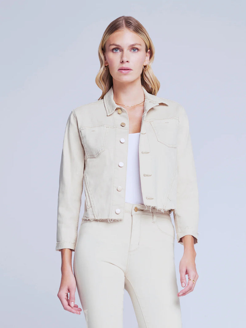 Janelle Slim Raw Jacket-L&