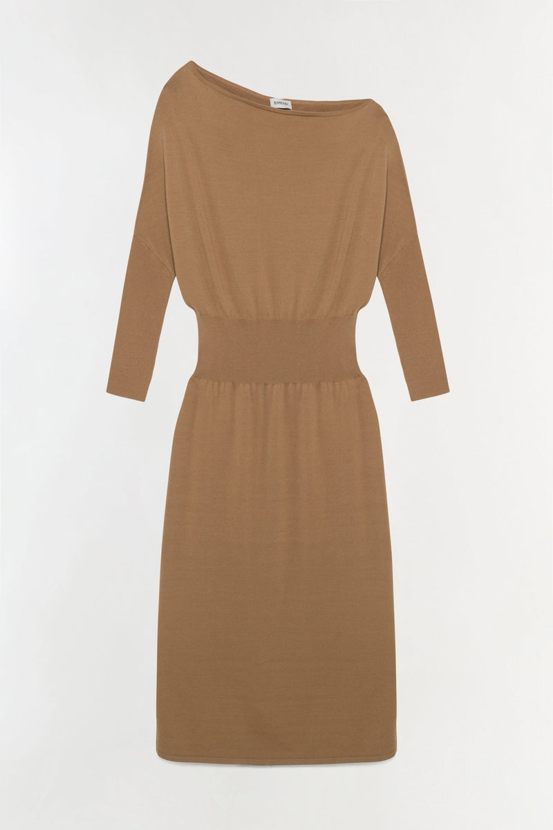Janese Dress in Camel-Simkhai-Tocca Finita
