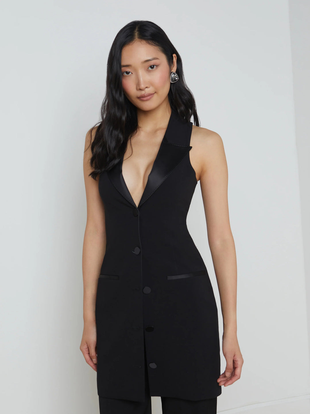 Jazlynn Tuxedo Mini Dress