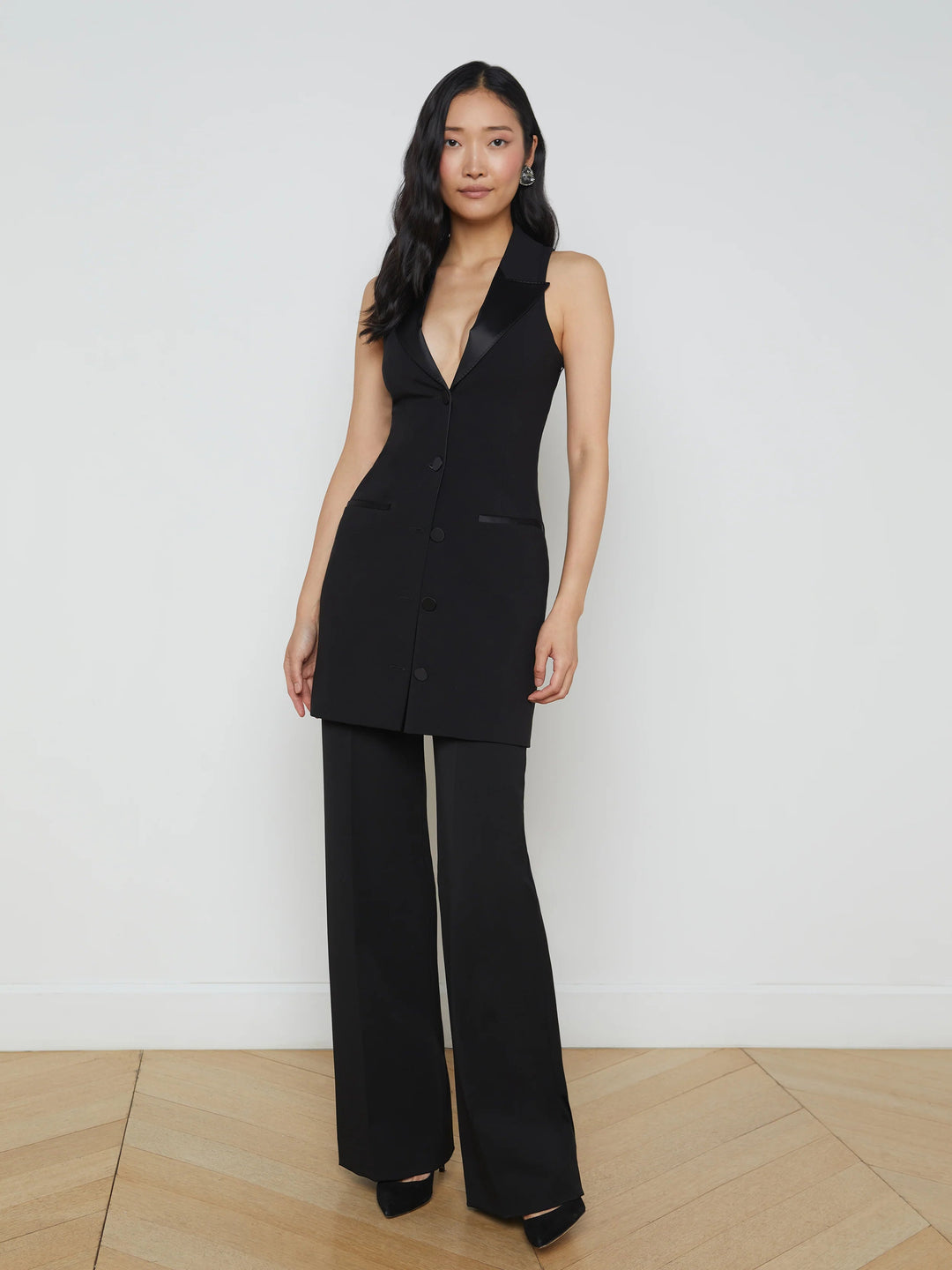 Jazlynn Tuxedo Mini Dress
