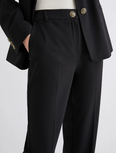 Jersey Trousers Black-Marella-Tocca Finita