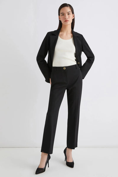 Jersey Trousers Black-Marella-Tocca Finita