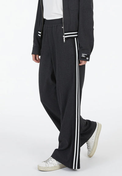 Jogger Trousers Charcoal Varied-Marc Aurel-Tocca Finita