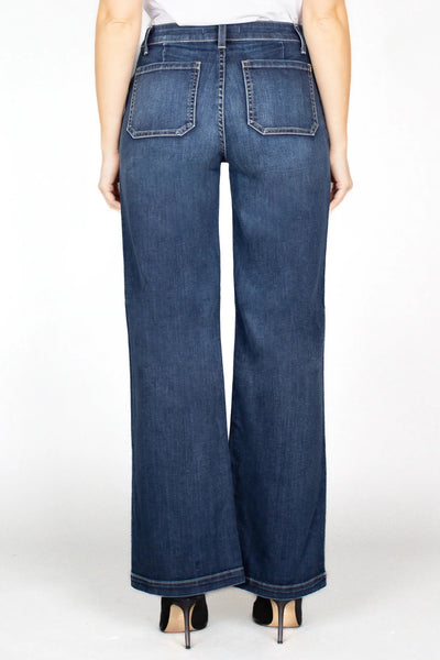 Joni High Rise Utility Jean In Sole Blue-Fidelity-Tocca Finita