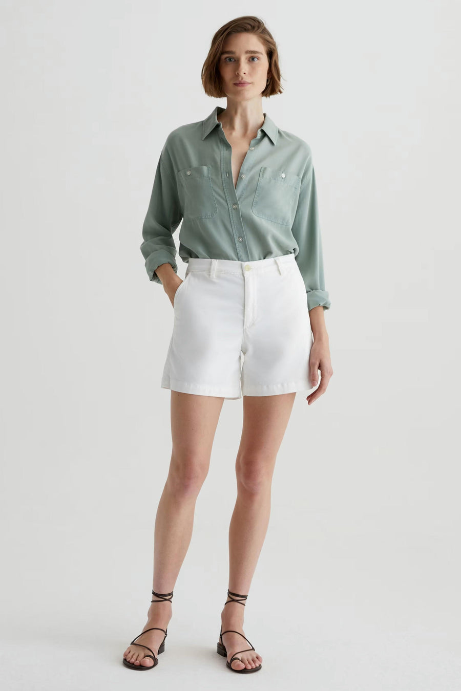 Jude Short Powder-AG Jeans-Tocca Finita