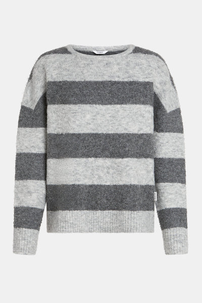 Jumper Stripe Light Grey-Penn&Ink-Tocca Finita