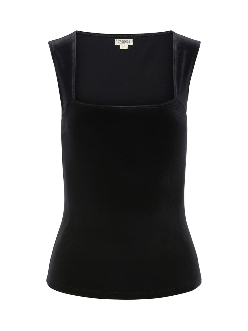 KAELI SQUARE NECK TOP-L&