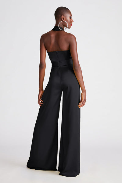 Kani Jumpsuit in Satin-Halston-Tocca Finita