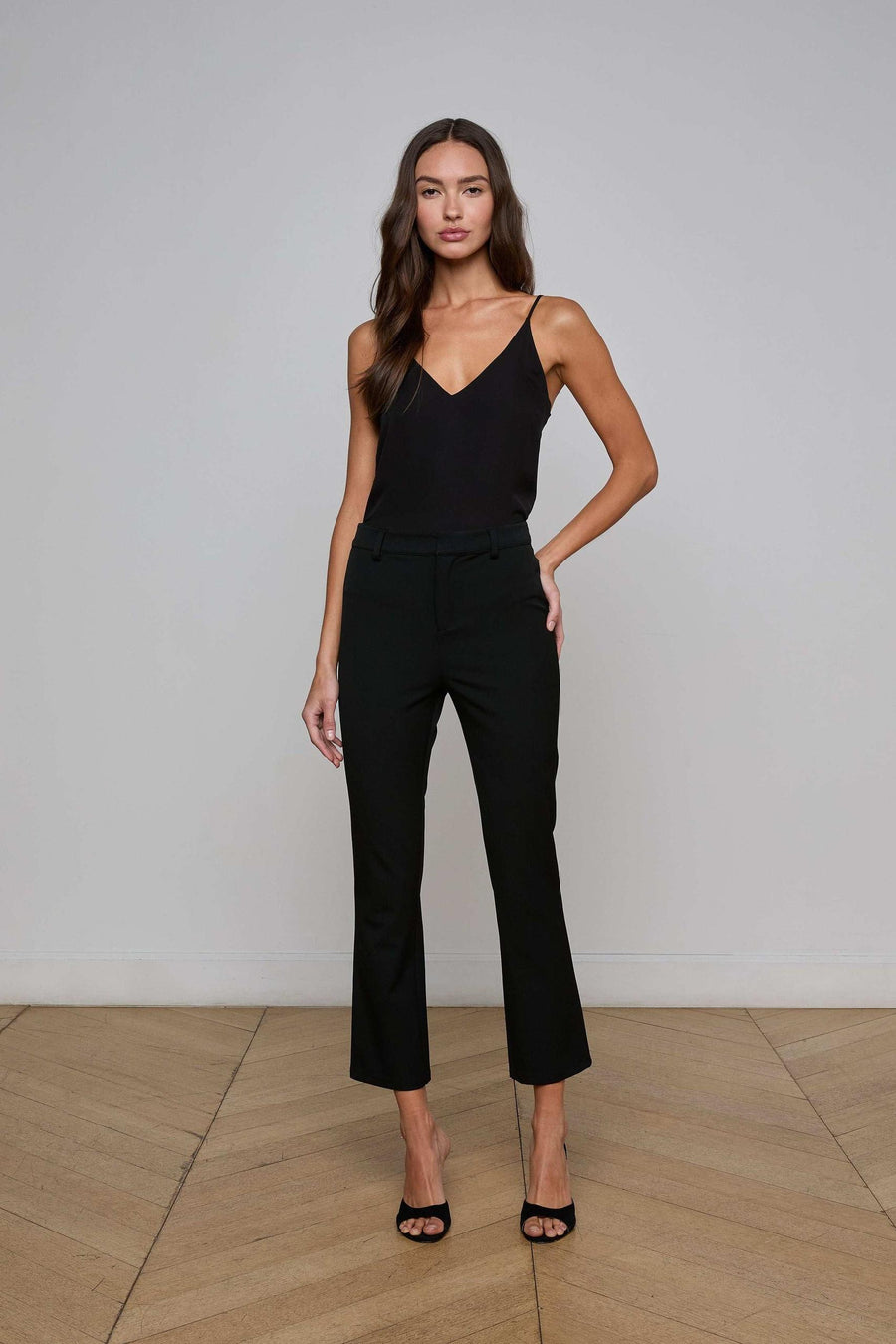 Ketra Bootcut Trouser Black-L&