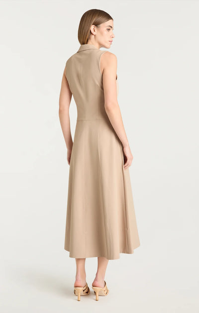 Kilda Khaki Dress-Cinq A Sept-Tocca Finita