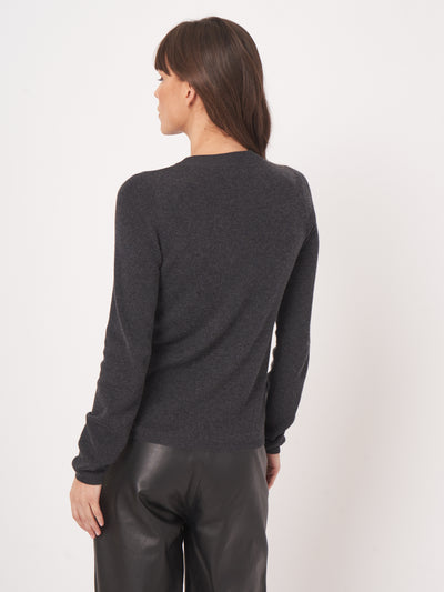 Knitted Pullover Grey-Repeat-Tocca Finita