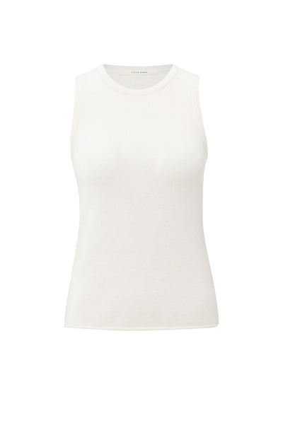 Knitted Sweater With Deep V-Neck And Layered Top-Yaya-Tocca Finita