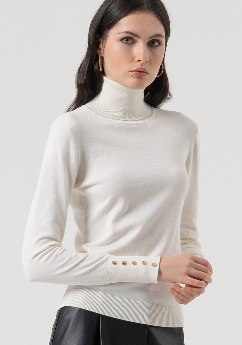 Knitwear With High Neck-Fracomina-Tocca Finita