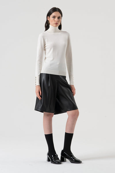 Knitwear With High Neck-Fracomina-Tocca Finita