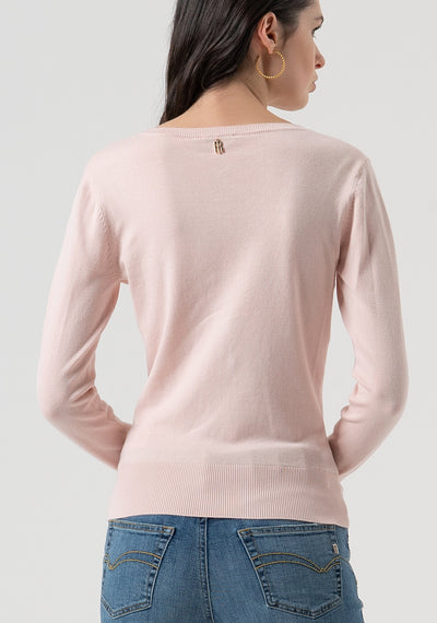 Knitwear With V-Neck-Fracomina-Tocca Finita