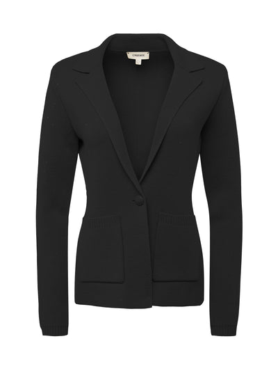Lacey Knit Blazer Black-L'Agence-Tocca Finita