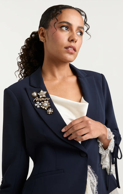 Le Petit Roxie Blazer-Cinq A Sept-Tocca Finita