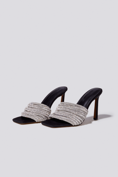 Lena Multi Strap Crystal Mule by Simkhai-Simkhai-Tocca Finita