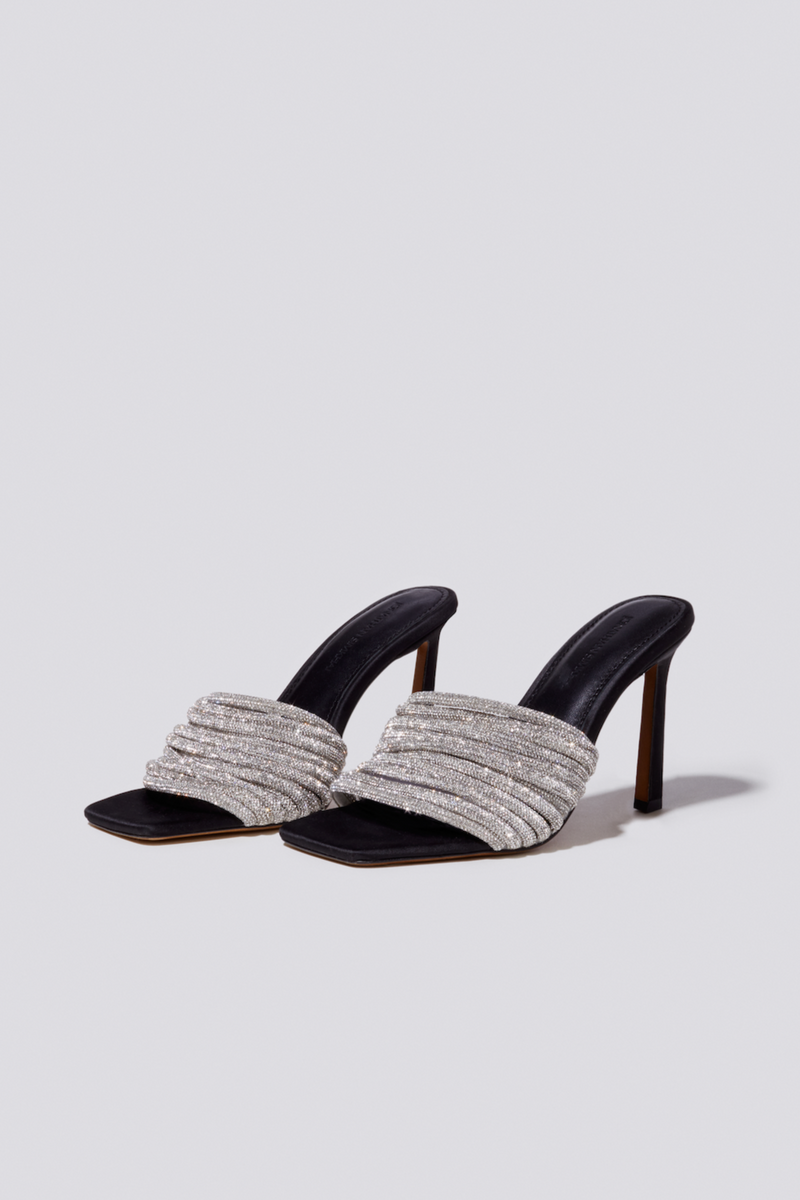 Lena Multi Strap Crystal Mule by Simkhai-Simkhai-Tocca Finita