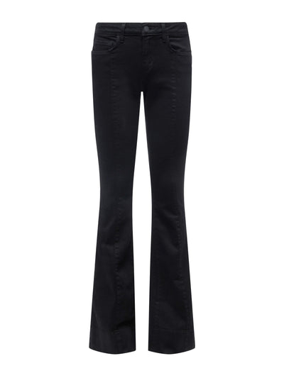 Lenora Low Rise Flare Denim Black-L'Agence-Tocca Finita