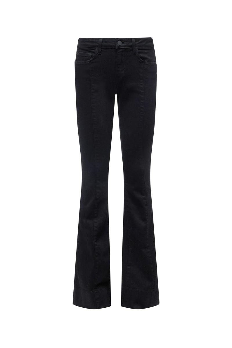 Leonora Low Rise Flare Denim Black-L&
