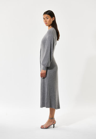 LeonoraDEA Dress Grey Melange-Dea Kudibal-Tocca Finita