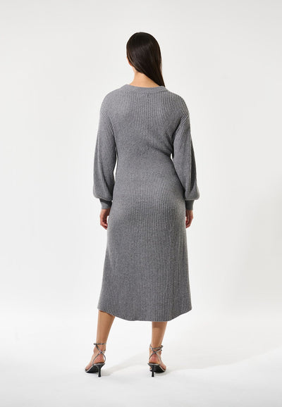 LeonoraDEA Dress Grey Melange-Dea Kudibal-Tocca Finita