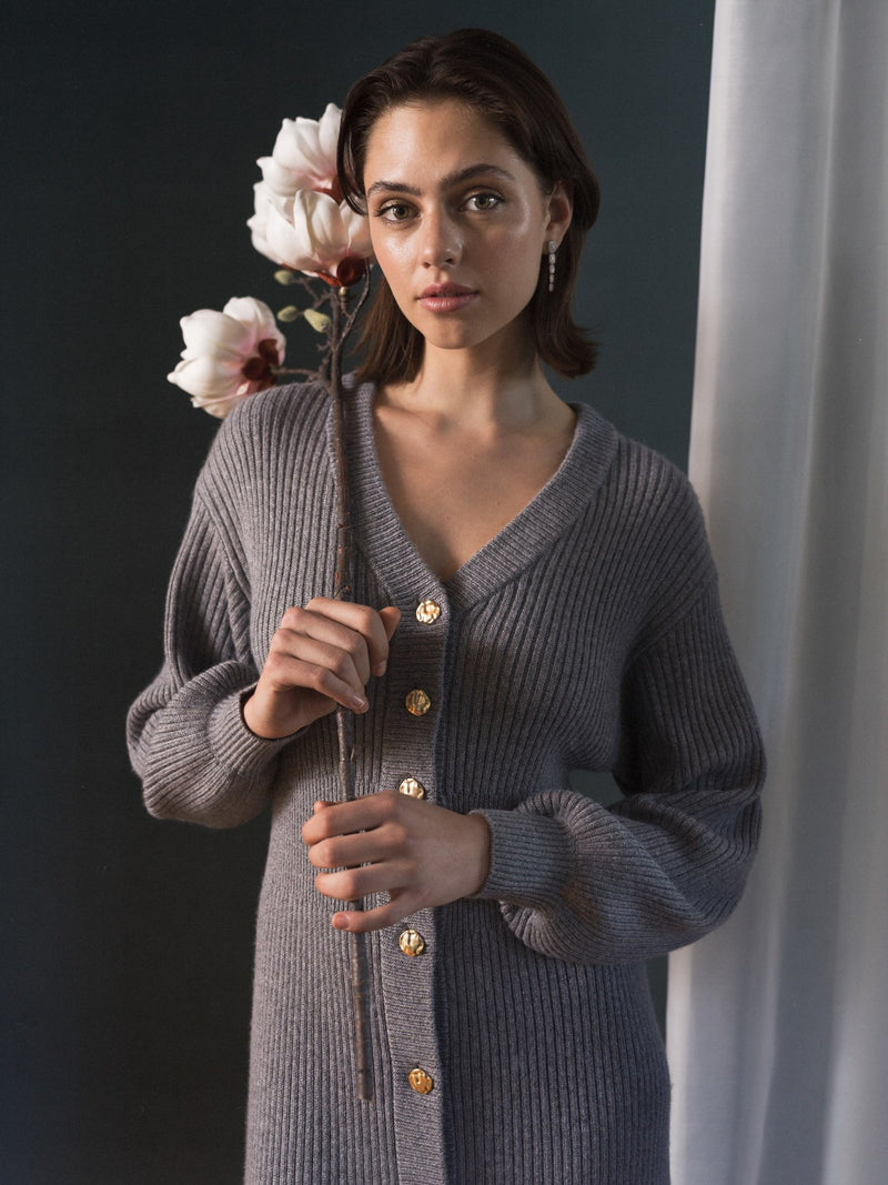 LeonoraDEA Dress Grey Melange-Dea Kudibal-Tocca Finita