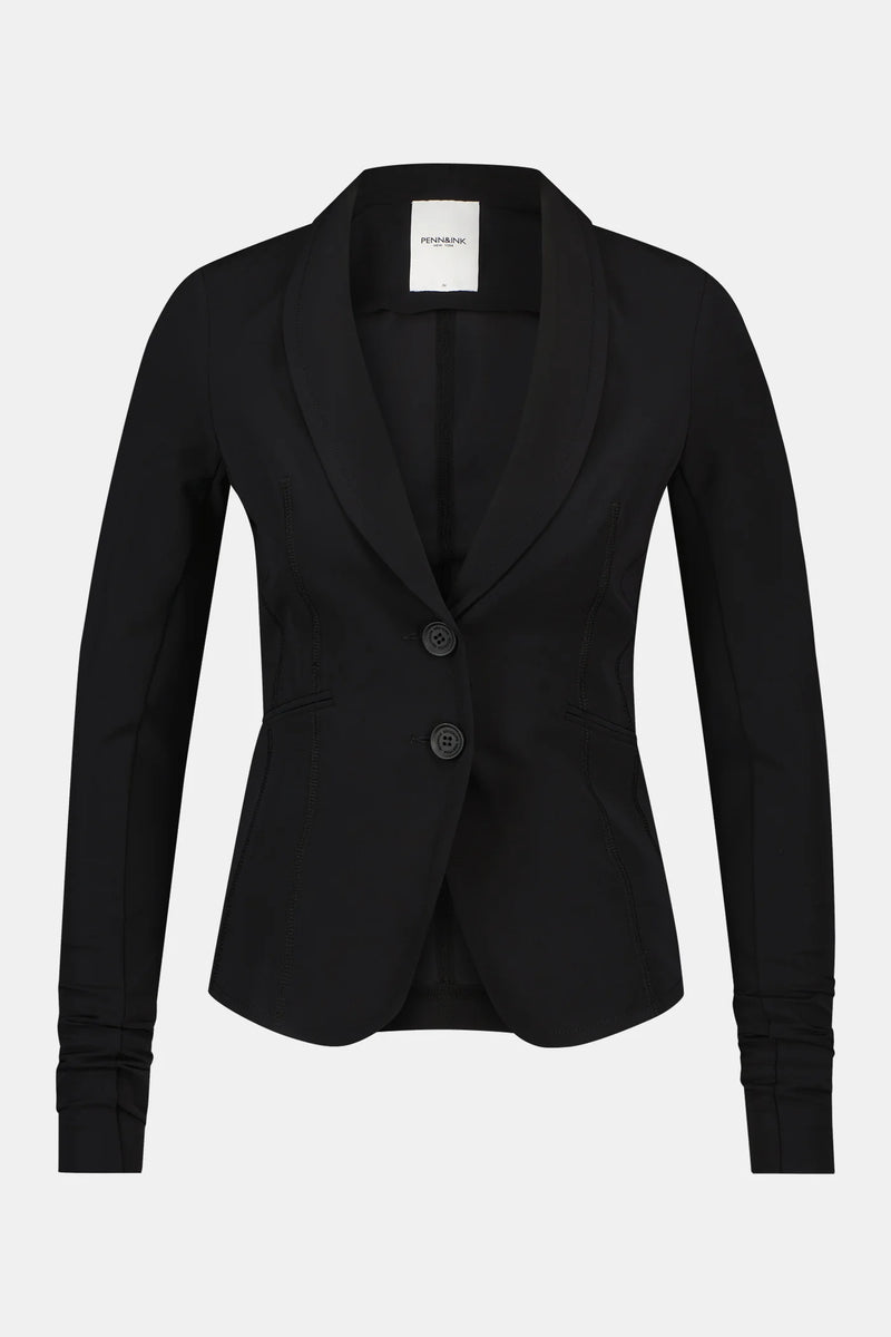 Lisa Blazer In Black-Penn&Ink-Tocca Finita