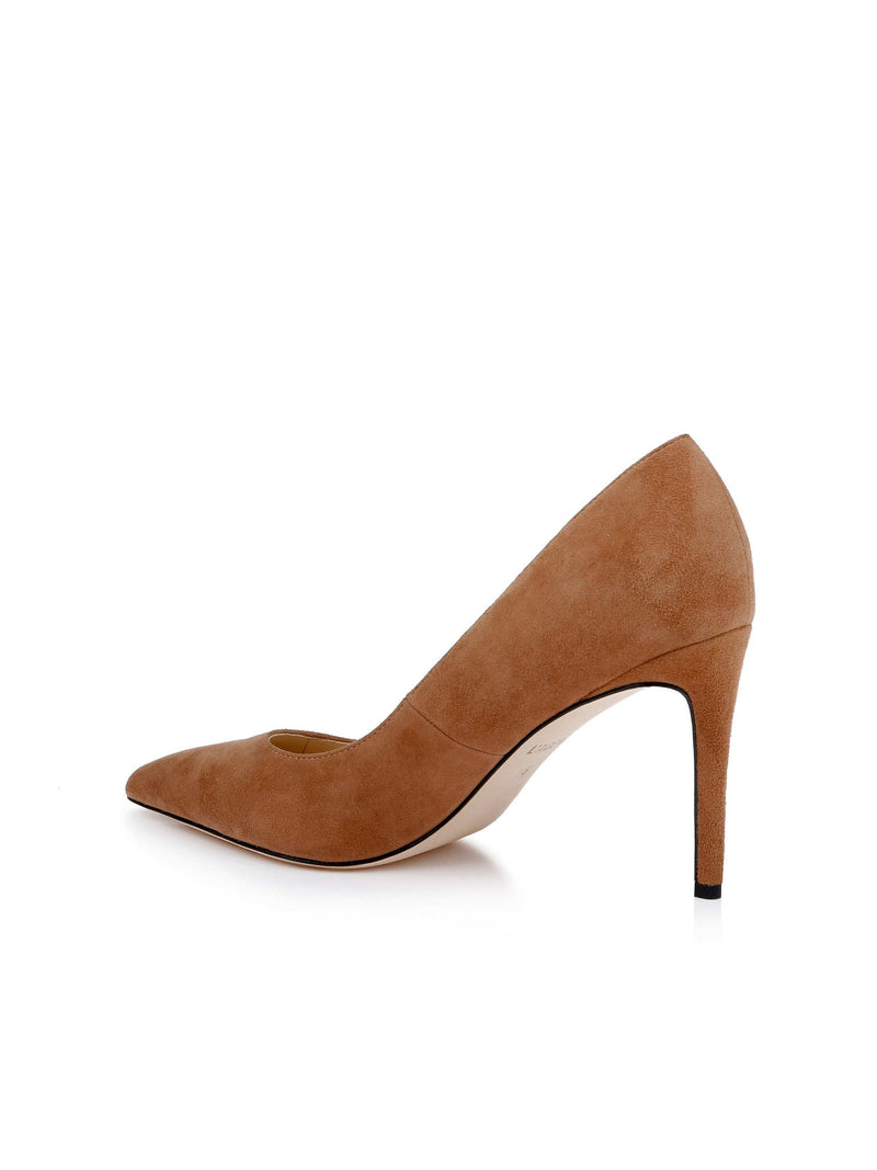 Maelle Suede Pump Sand Suede-L&